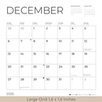 Chocolate Lab 2026 Wall Calendar | 12" x 24" Open | Dog Calendar Photography