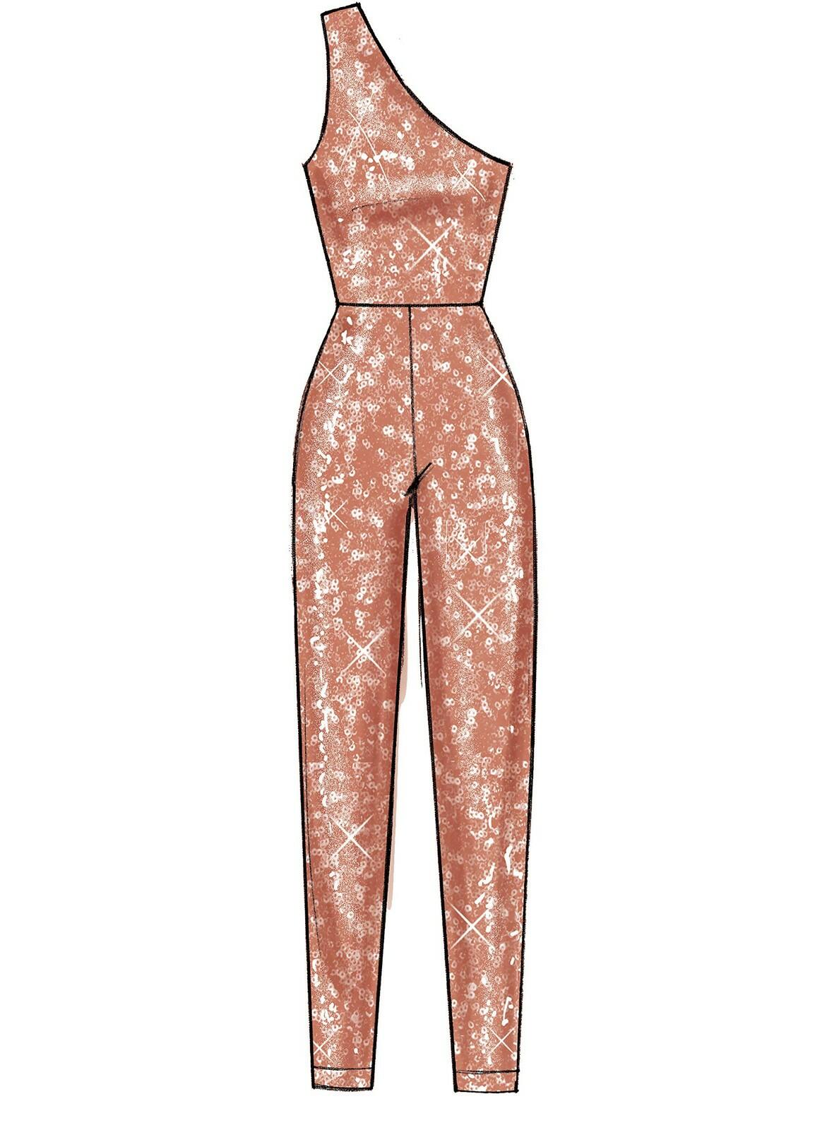 McCall Pattern Create It Women's Close Fitting Pull-On Jumpsuit, Sizes 6-14