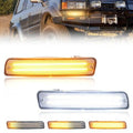MOTRUM LED Front Turn Signal Light Compatible with Toyo-ta Land Cruiser FJ80