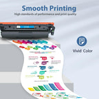 210A Toner Cartridges 4 Pack High Yield for Color Laser Jet Pro MFP 4301fdw 210A