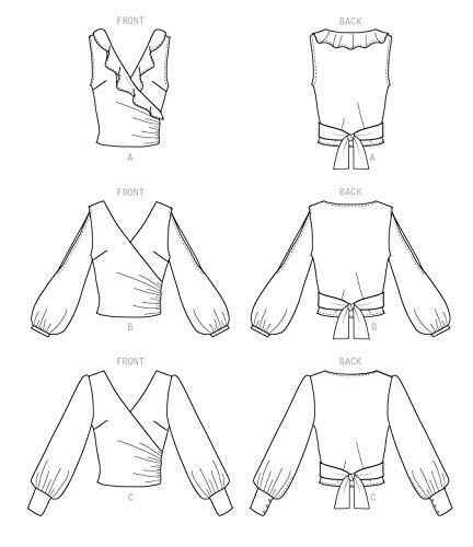 McCall Pattern 6-8-10-12 6-8-10-12-14..