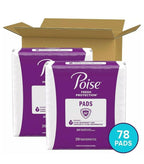 78 Ct Poise Incontinence Pads & Postpartum Incontinence Pads 7 Drop Ultra