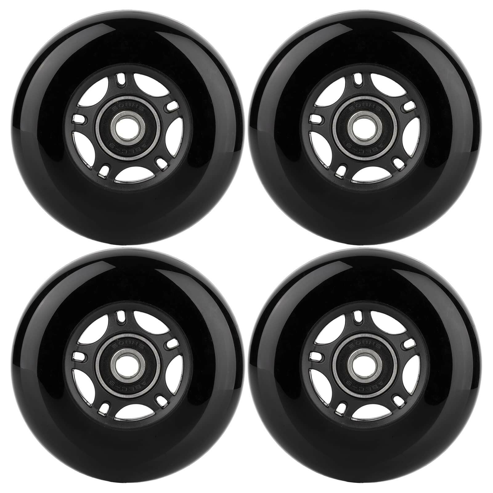 WHEELCOME Inline Skate Wheels Outdoor & Indoor Blade Roller Skate Wheels 85a