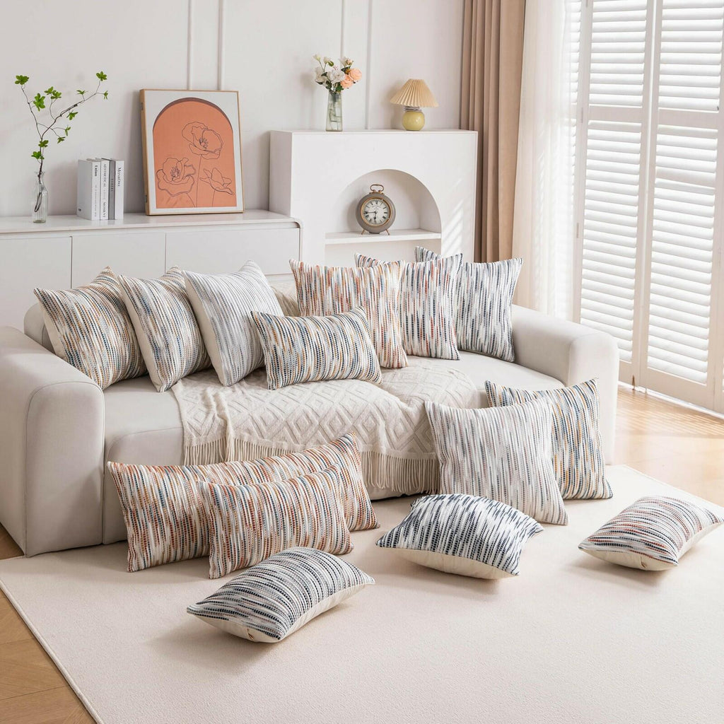 KOOLIFE Boho Long Lumbar Body Decorative Throw Pillow Covers 14x36 Inch Pack of