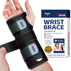 FEATOL Wrist Brace Hand Brace, Right Hand, Small/Medium  Carpal Tunnel Wrist