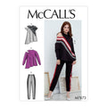 McCall Pattern McCall's Women's Loose-Fitting Knit Tops and Pants, Sizes 4-14