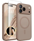CAPRARO Magnetic for iPhone 17 Pro Case, Upgraded [Full Camera Protection]