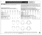 McCall's Patterns M7286 Misses' Tops, Y (X-Small-Small-Medium)