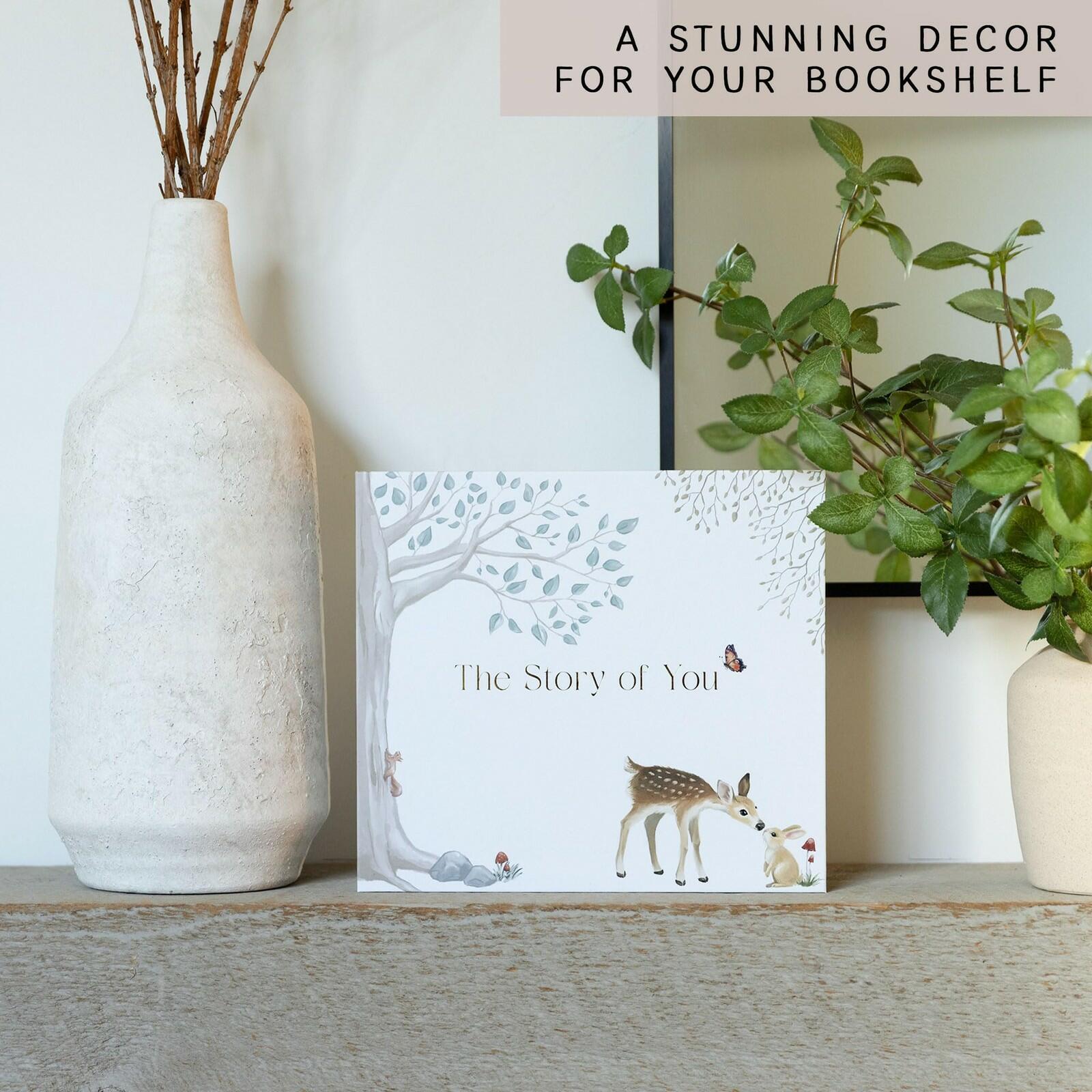 Baby Memory Book for Boy or Girl - First 5 Year Keepsake Album from Pregnancy to