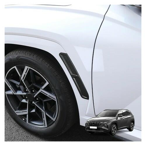 Hyundai Tucson NX4 2022-2026 Rear Wheel Arch Reflective Trim Red ABS