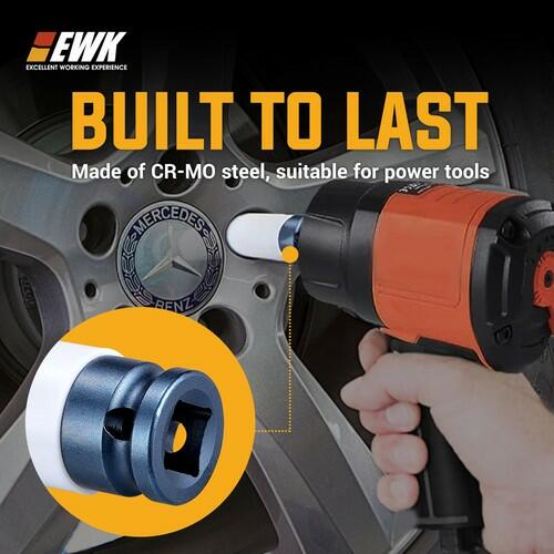 EWK 17mm Protective Lug Nut Socket for Mercedes Benz with Convex Flower Head Lug