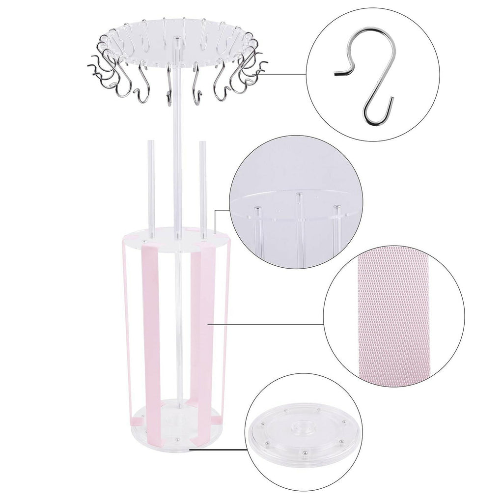 BFNAAgirl Bow Holder Bow Organizer for Girls,Baby Hair Clips Storage Stand,