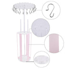 BFNAAgirl Bow Holder Bow Organizer for Girls,Baby Hair Clips Storage Stand,