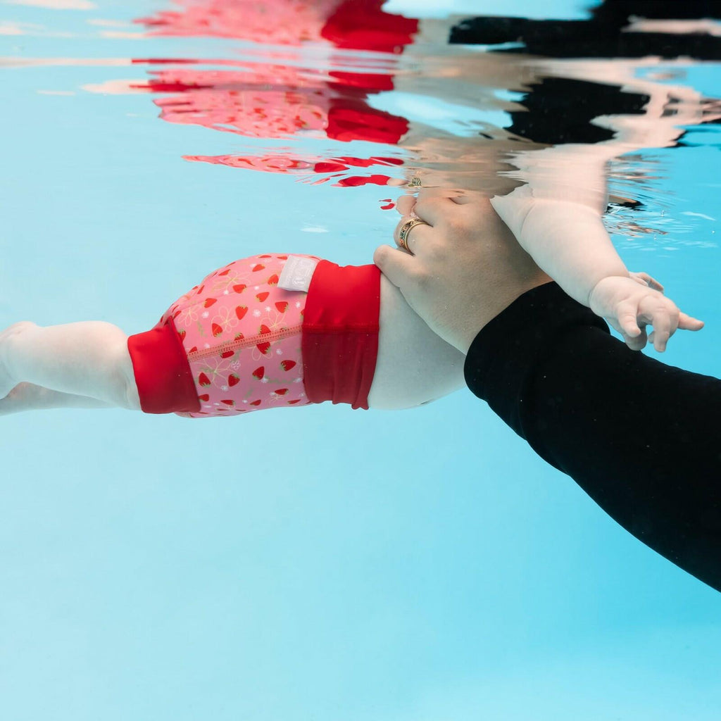 Splash About Happy Nappy Duo, Strawberry Field, 3-6 Months medium
