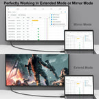 BENFEI DisplayPort to VGA 3 Feet Cable, Uni-Directional DP DisplayPort Computer