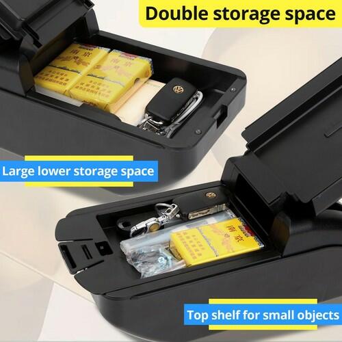 AULPHIKE Compatible with Scion XB XA Armrest Car Center Console Organizer
