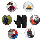 YukiniYa Kids Winter Gloves Back Water Repellent Touchscreen Warm Fleece