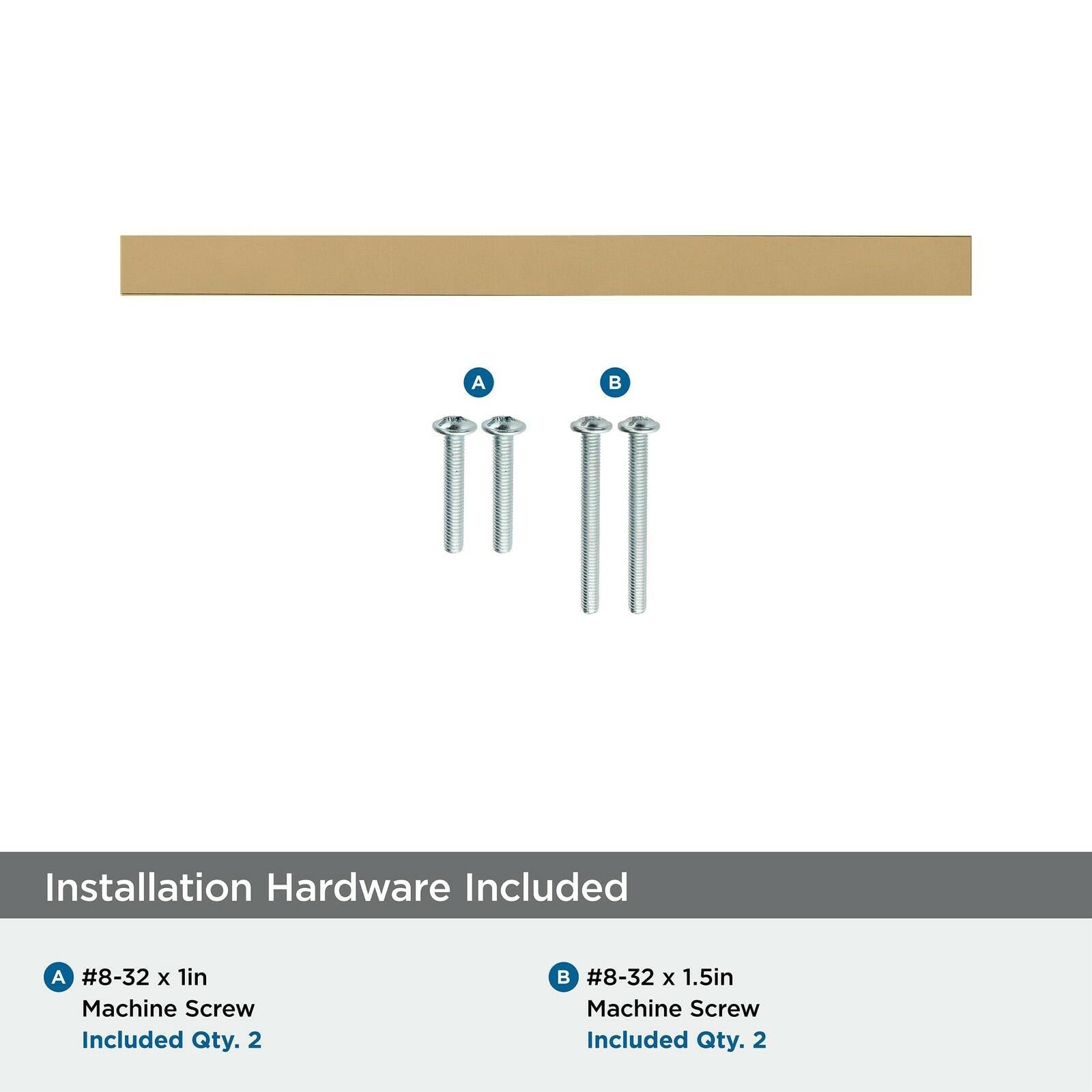 4 Pack Amerock | Cabinet Pull | Champagne Bronze | 5-1/16 inch (128 mm)