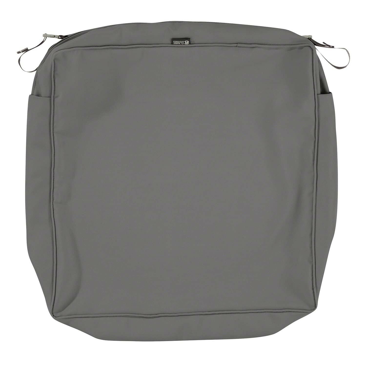 Classic Accessories Montlake Water-Resistant 21 x 21 x 5 Inch Square Outdoor.
