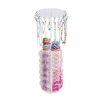 BFNAAgirl Bow Holder Bow Organizer for Girls,Baby Hair Clips Storage Stand,