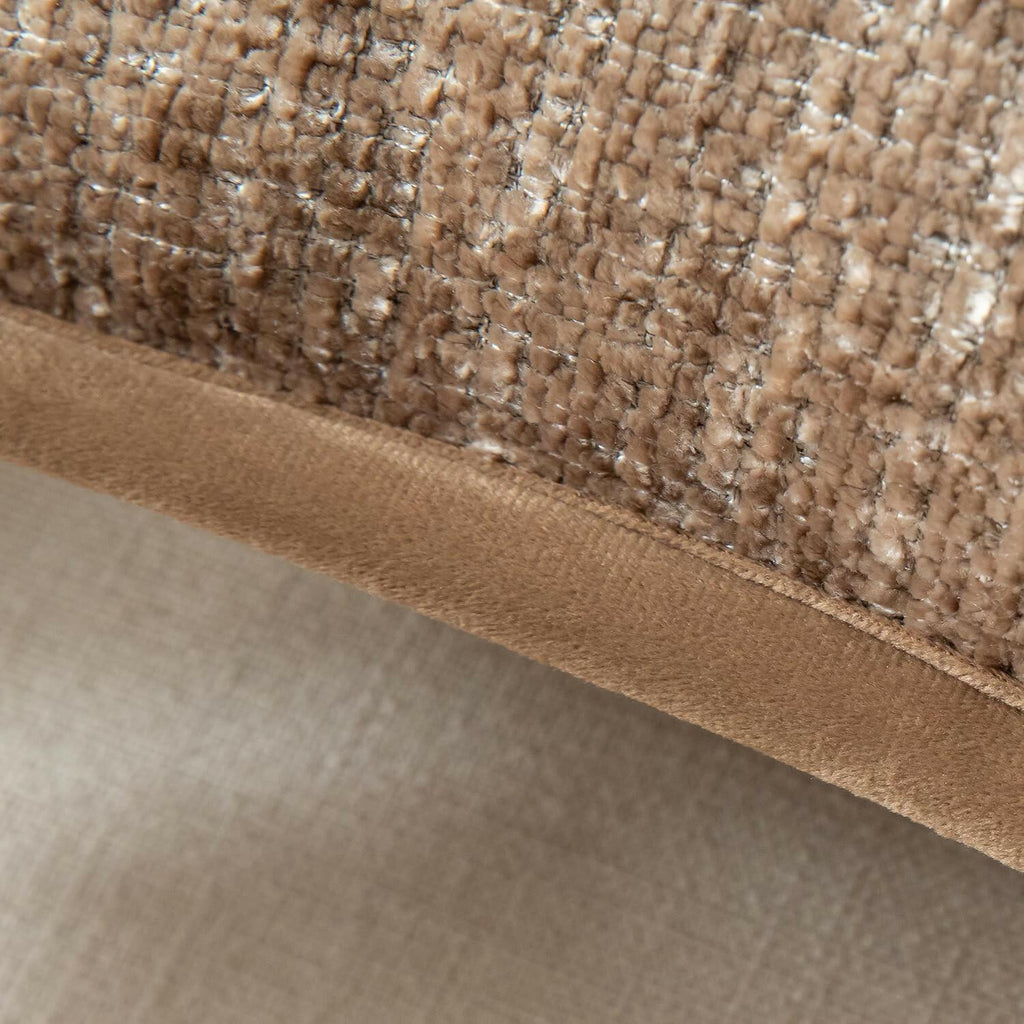 Yaertun Pack of 2 Chenille Textured Decorative Throw Pillow Covers Accent Solid
