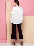 Vogue V1618A5 Women's Very Loose Pullover Tunic and Semi-Fitted Pants Sewing