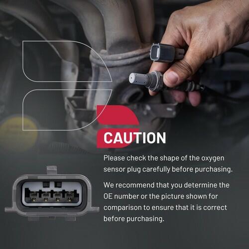 BDFHYK 234-9148 O2 Oxygen Sensor Upstream Left or Right, Compatible with Nissan