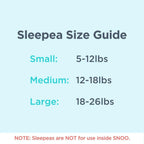 Happiest Baby Sleepea 5-Second Swaddle - 100% Organic Cotton Baby Swaddle