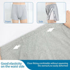 3 Pack XL Tear Away Underwear, Post Surgery Boxer Briefs for Men, Disabled