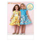 KWIK-SEW PATTERNS K0199 Girls' Dresses & Sash, in One Envelope (XXS - L)