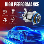 AUTOKAY AC Compressor with Clutch Chevy GMC Cadillac Escalade CO29002C