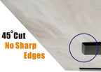 4 Pack Free Hanging T Shelf Bracket, Solid Heavy Duty Steel Knee Wall Hidden