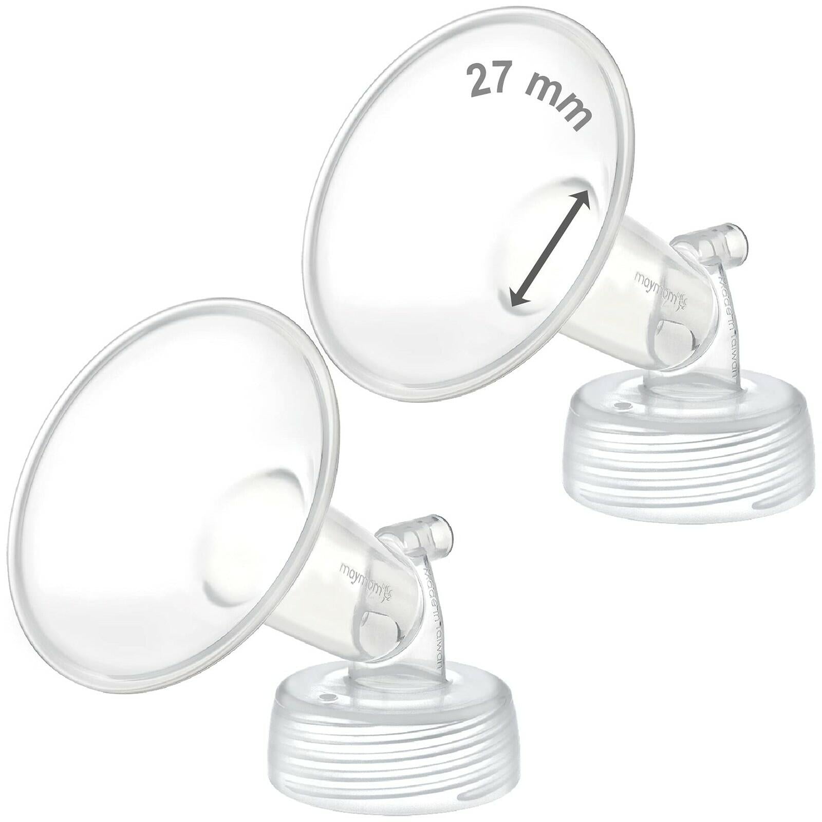 Maymom Pump Part Compatible with Spectra S1/S2 Pumps; Incl 27mm Wide Mouth
