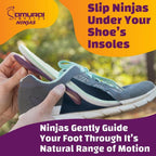 Samurai Insoles Ninjas Plantar Fasciitis Relief Insoles - Podiatrist Designed,