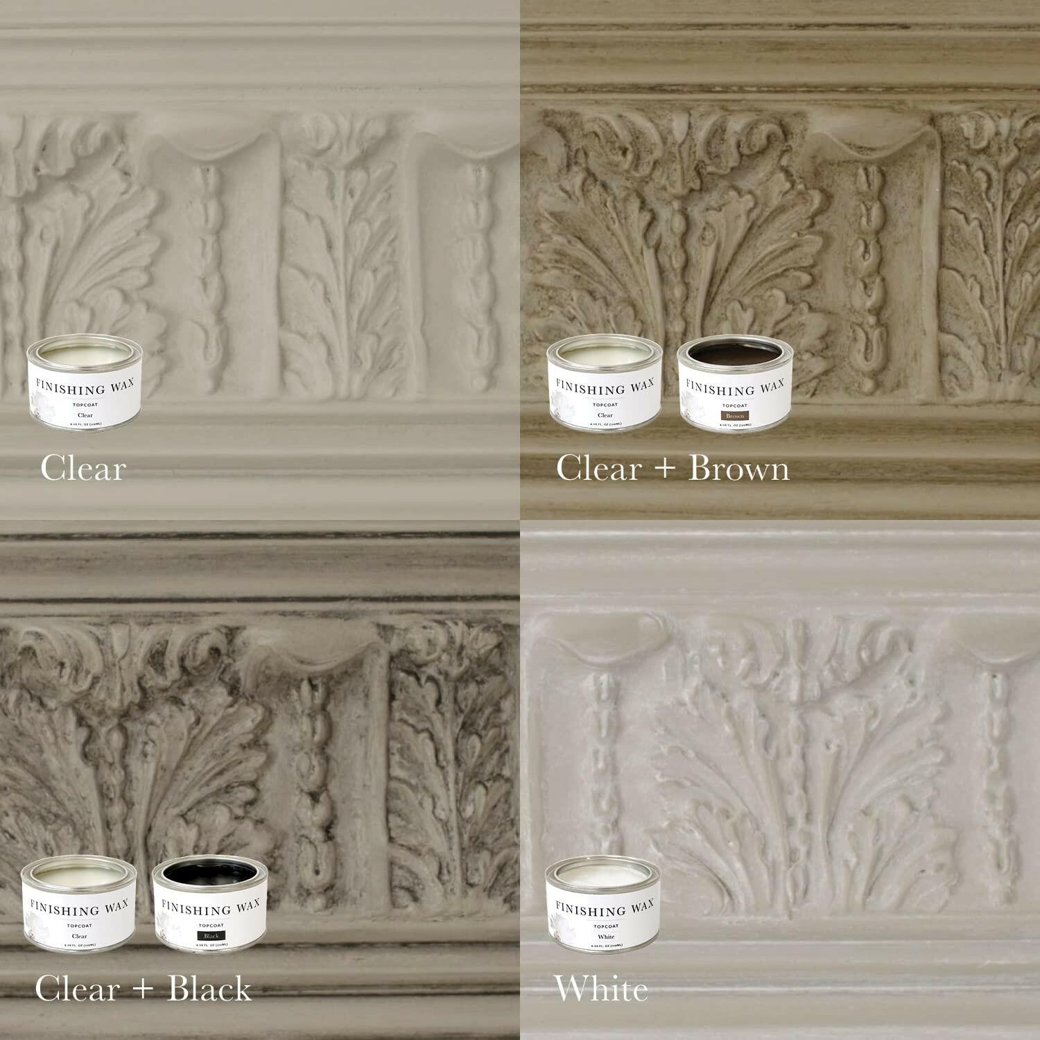 Jolie Finishing Wax - Protective topcoat Paint - Use on interior furniture,