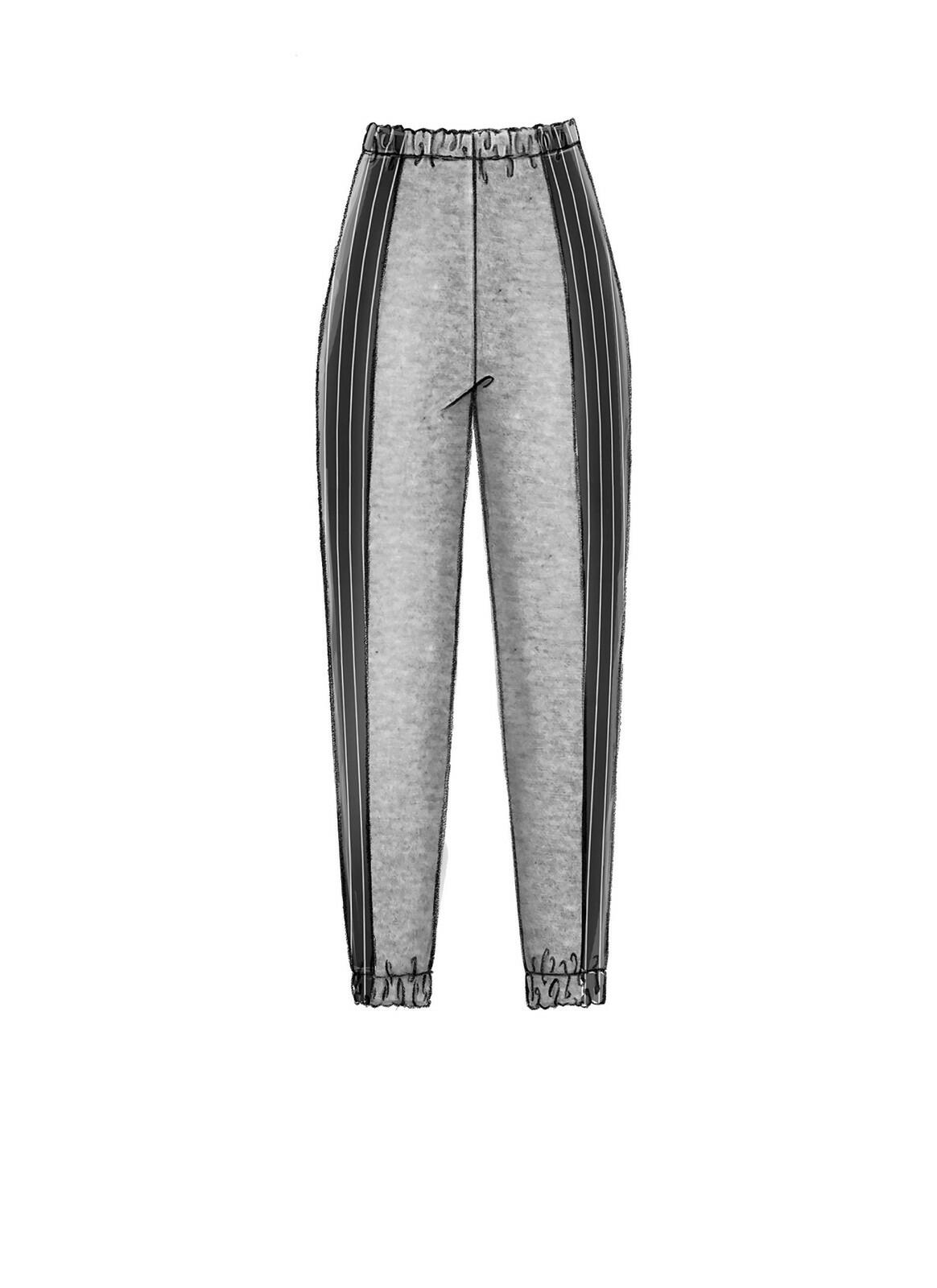 McCall Pattern McCall's Women's Loose-Fitting Knit Tops and Pants, Sizes 4-14
