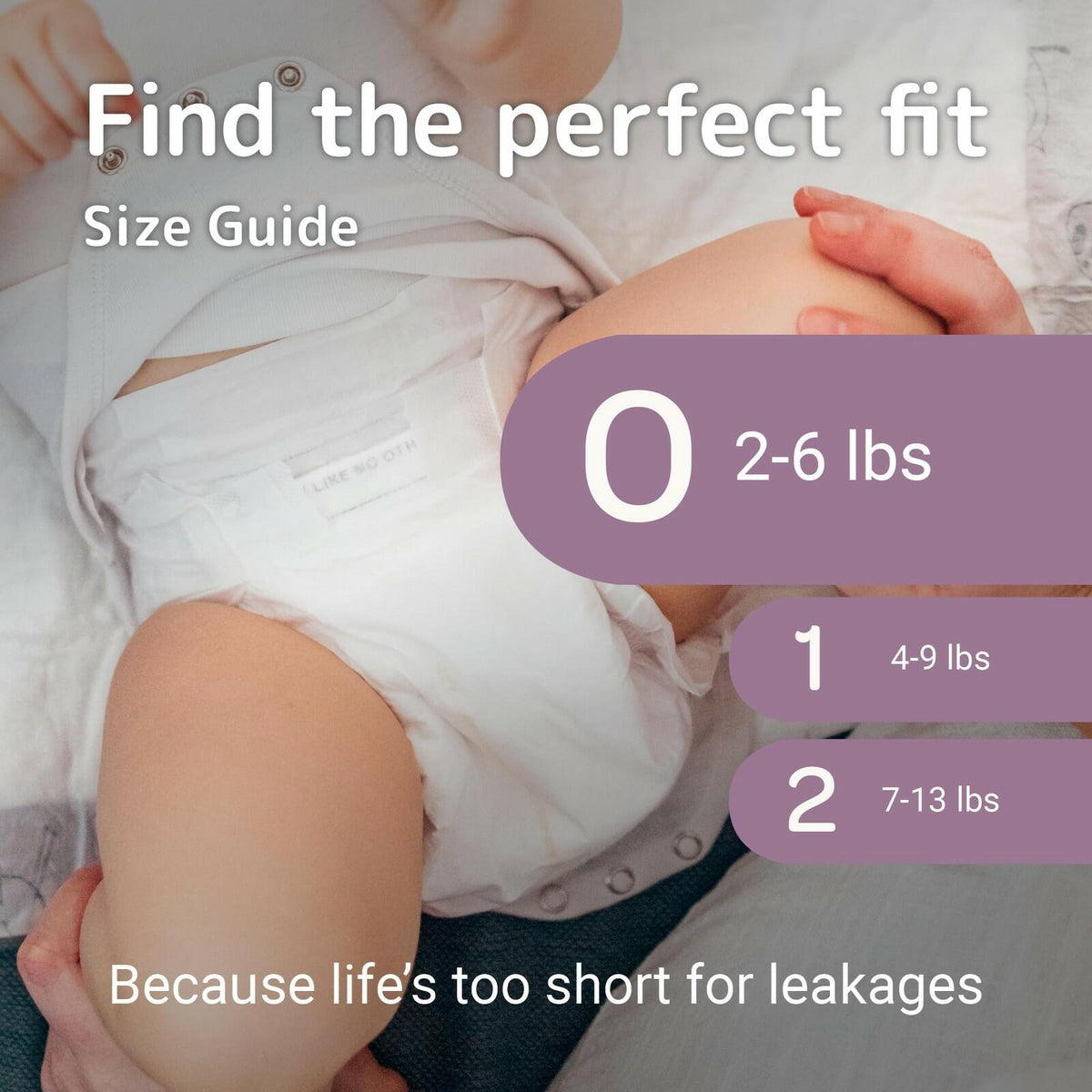 96 Count Bambo Nature Hypoallergenic Dream Baby Diapers,  Size 0, Premium