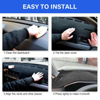 KENTUTO Dash Cover for Honda CRV 2023 2024 2025 2026 Dashboard Cover Mat Nonslip