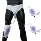 Vojefeb Large Mens Incontinence Protective Briefs, 3 Urine Bags