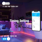 DAYBETTER LED Strip Lights 130ft Lights Strip for Bedroom, Desk, Indoor Room