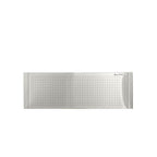 Husky 52 in. W to 72 in. W Stainless Steel Adjustable Pegboard