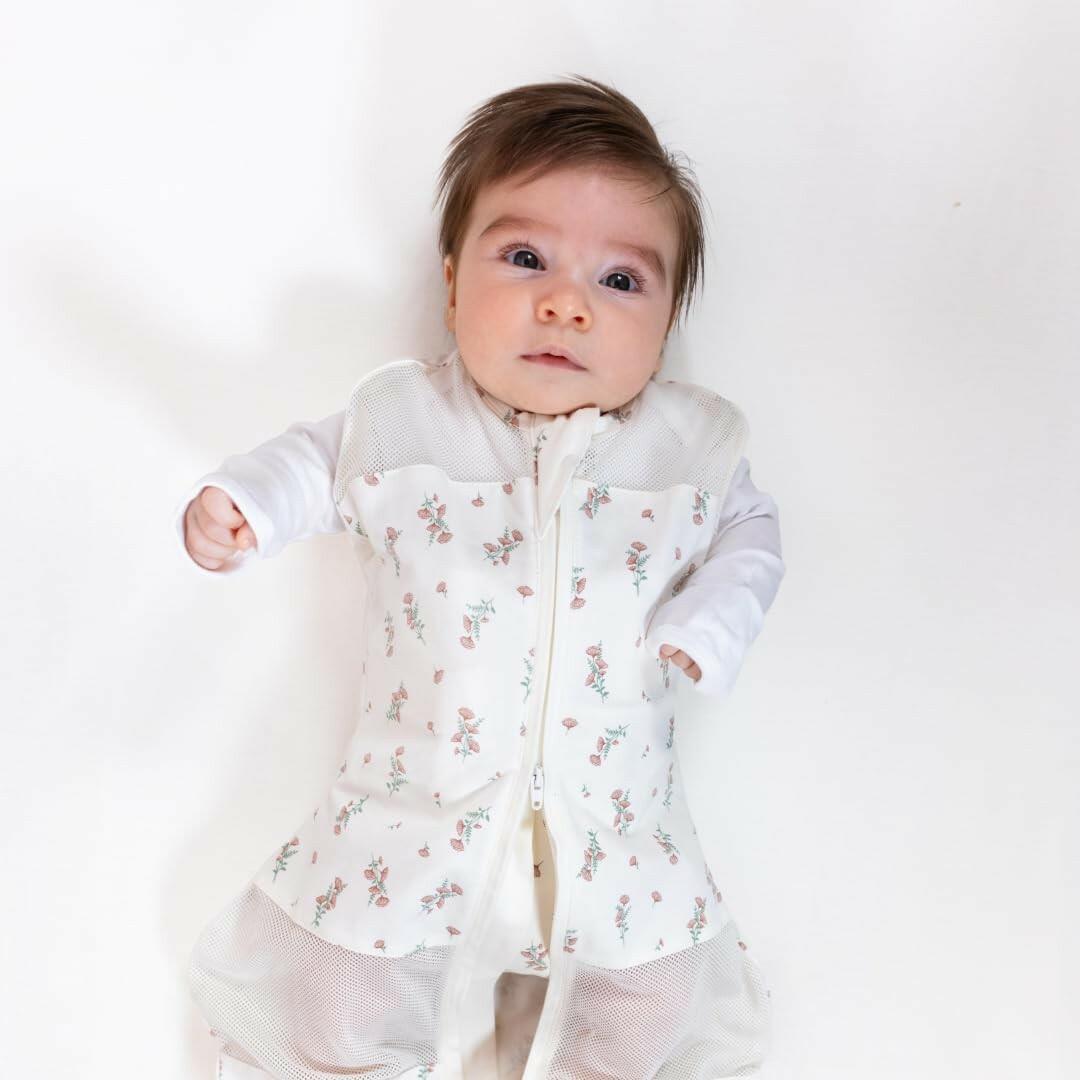 Happiest Baby Sleepea 5-Second Swaddle - 100% Organic Cotton Baby Swaddle