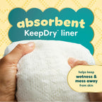 64 Count Pampers Swaddlers Diapers, Size 1 (8-14 lbs), Absorbent, Keeps Baby Dry