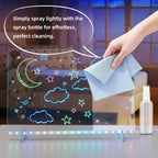 Lumiboard Led Drawing Board with 8 Colors, 13"x10" Acrylic Dry Erase Board with
