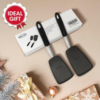 Unicook 2 Pack Flexible Silicone Spatula, Turner, 600F Heat Resistant, Ideal for