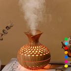 Colorful Cool Mini Humidifier, Flower Shape USB Personal Desktop Humidifier for