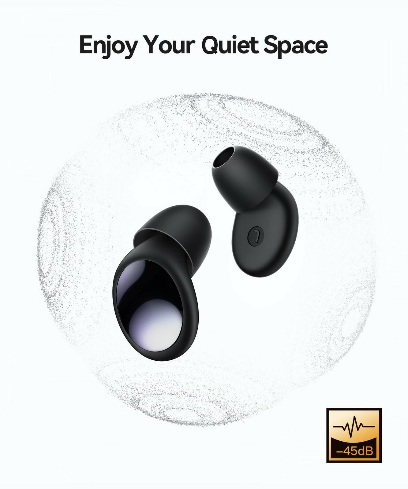 Ear Plugs for Sleeping 45dB Noise Cancelling Ear Plugs for Noise Reduction &