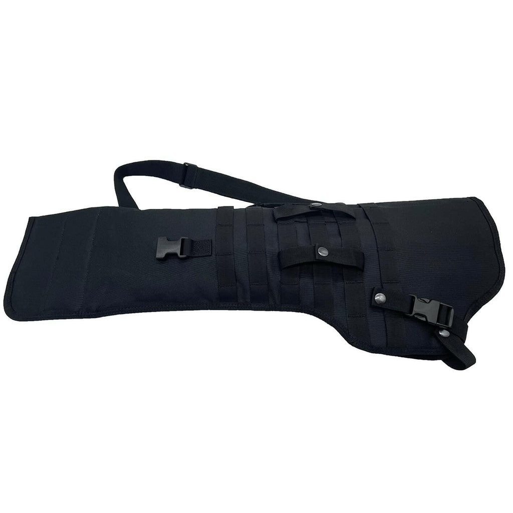 Silfrae Tactical Shotgun Rifle Scabbard Bag Shoulder Bag (Black)