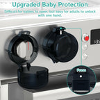 Stove Knob Covers for Child Safety AOSITE Upgraded Gas Knob Covers for Kids