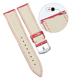 BINLUN Leather Watch Band Genuine Calfskin Replacement Watch Strap Quick Release